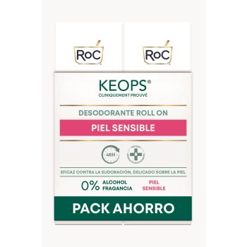 Duplo Keops Desodorante Sensitive Roll-on