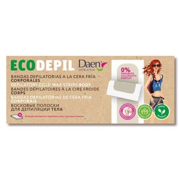 Ecodepil Body Depilatory Bands Cire froide