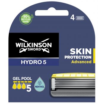 Wilkinson Hydro 5 lâminas de barbear sensíveis para homem