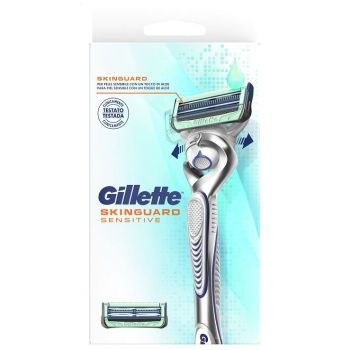 Gillette Skinguard Safety Razor plus Refil para homem