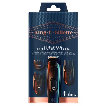 Gillette King C. Kit De Recortadora De Barba