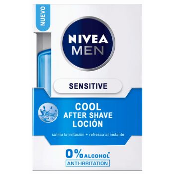 Men Sensitive Cooling Aftershave Loción