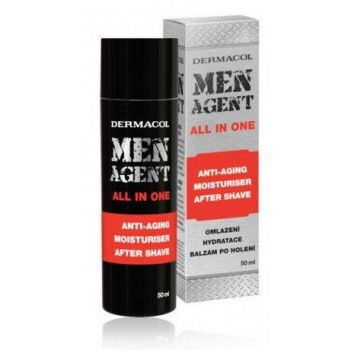 Dermacol Agente masculino After-Shave bálsamo e gel creme antienvelhecimento para homem