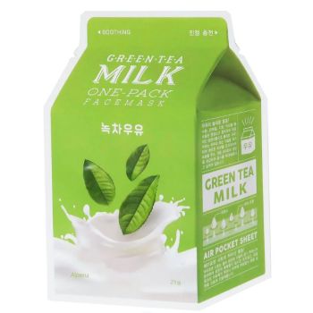 Green Tea Milk One Pack Masque pour le Visage
