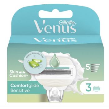 Venus Comfortglide Sensitive Recambio Cuchillas