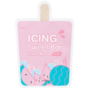 Icing Sweet Bar Sheet Máscara facial de melancia