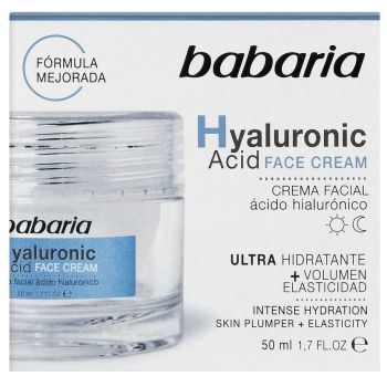 Creme facial ultra-hidratante com ácido hialurónico