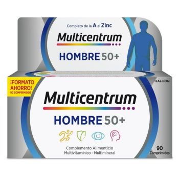 Homme 50+ Complément Alimentaire Multivitaminé et Multiminéral