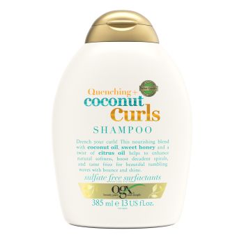 Champô Coconut Curls para Cabelos Encaracolados e Ondulados