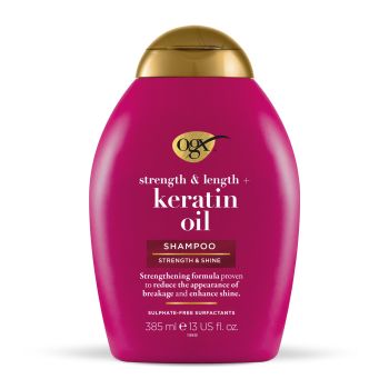 Keratin Oil Champú Fuerza & Brillo