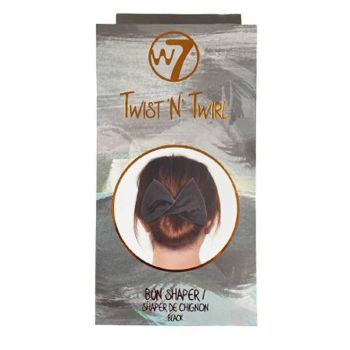 W7 Elástico de cabelo Twist N Twirl Bun Shaper 