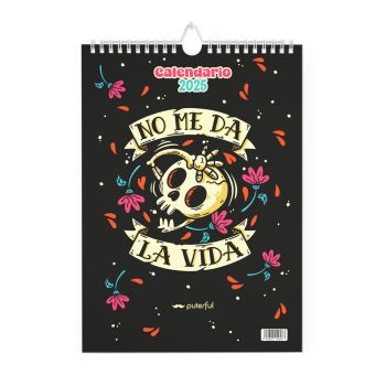 Calendario de Pared 2025 No me da la vida