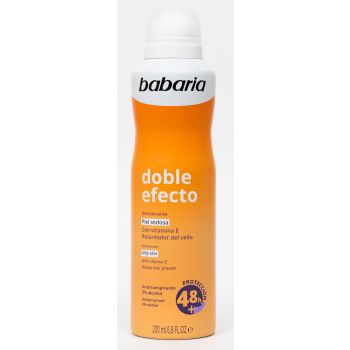 Spray desodorante com duplo efeito de pele sedosa