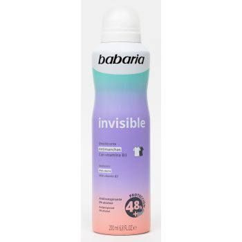 Desodorante em spray invisível