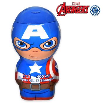 Gel &amp; Champú Capitán América 2D