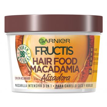 Fructis Hair Food Mascarilla 3 en 1 Macadamia