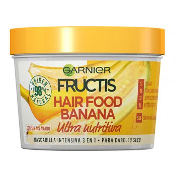 Fructis Hair Food Mascarilla Cabello 3 en 1 Banana