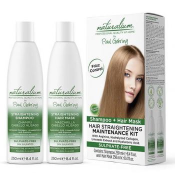 Kit de manutenção pós-alisamento do cabelo