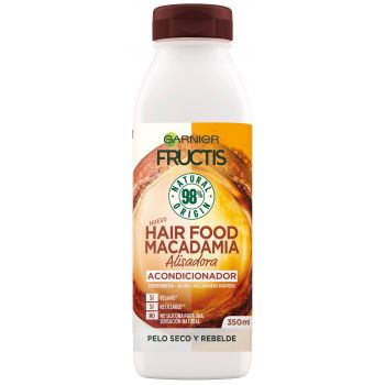 Fructis Hair Food Acondicionador Macadamia Alisadora