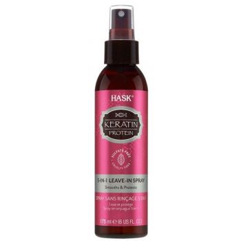Spray protecteur sans rinçage 5 en 1 à base de protéines de kératine pour les cheveux