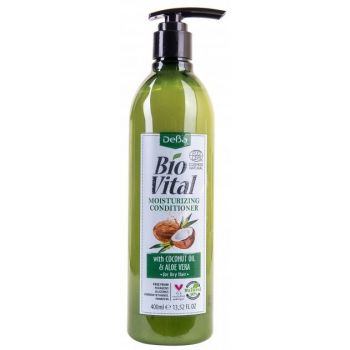 Après-shampoing hydratant à la noix de coco et à l&#039;aloe vera de Biovital