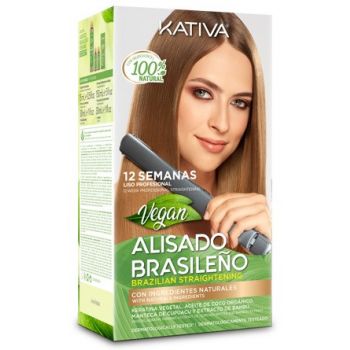 Kit de alisamento brasileiro vegan