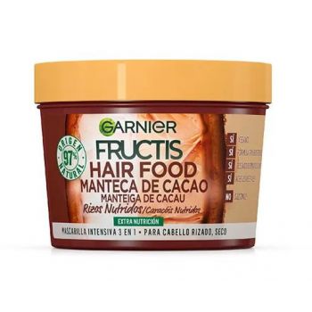 Fructis Hair Food Mascarilla para el Cabello con Manteca de Cacao