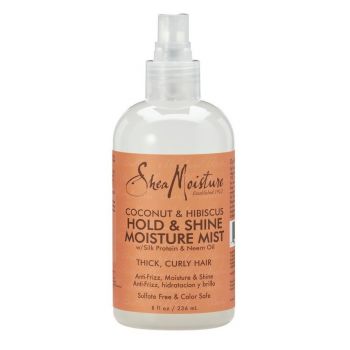 Après-shampoing sans Rinçage Hold &amp; Shine Moisture Mist Coconut &amp; Hibiscus