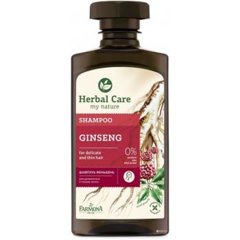Shampoing au ginseng d&#039;herbal care