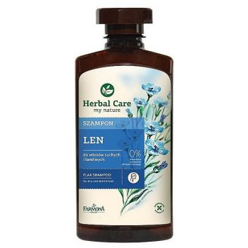 Shampoing à l&#039;extrait de graines de lin Herbal Care