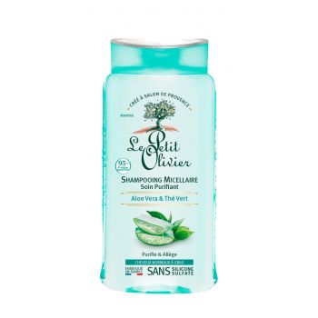 Shampoing micellaire à l&#039;aloe vera et au thé vert