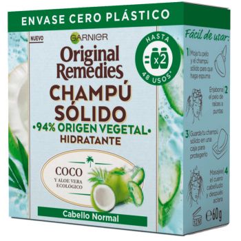 Champú Sólido Coco y Aloe Vera Ecológico