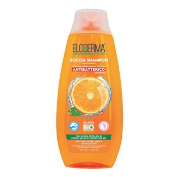 Champô antibacteriano com água de flor de laranjeira destilada