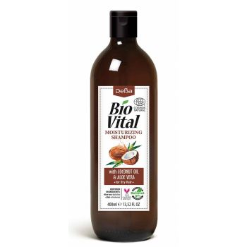 Shampoing hydratant à la noix de coco et à l&#039;aloe vera de Biovital