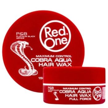 Cera Fijadora de Peinado Cobra Aqua Hair Wax Red