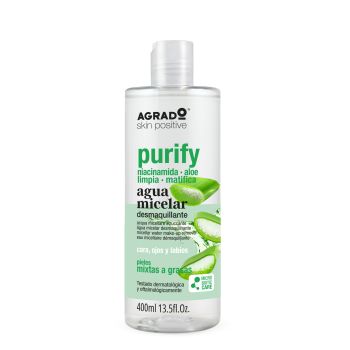 Purify Agua Micelar Desmaquillante