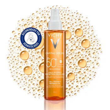 Capital Soleil Aceite Invisible Protector Solar SPF 50+