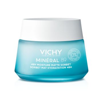 Minéral 89 Gel Sorbete Mate Hidratante 48H