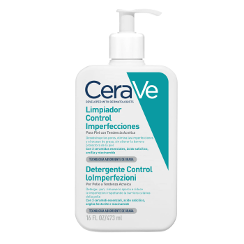 Detergente per il controllo delle imperfezioni