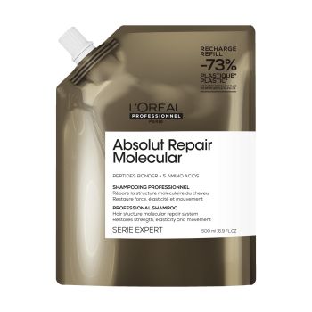 Serie Expert Recarga de Absolut Repair Molecular Champú sin sulfatos