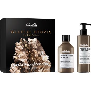 Cofre Glacial Utopia Absolut Repair Molecular Champú + Sérum