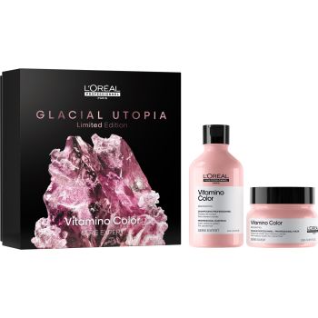 Cofre Glacial Utopia Vitamino Color Serie Expert Champú + Mascarilla