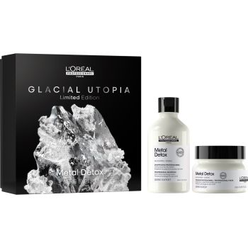 Cofre Glacial Utopia Metal Detox Serie Expert Champú + Mascarilla