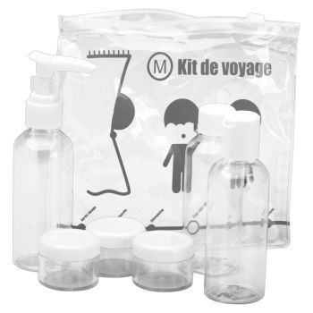 Kit de Viaje Botellas Rellenables