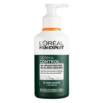 Men Expert Derma Control Gel Limpiador Purificante