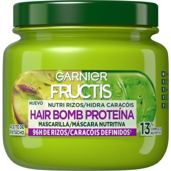 Fructis Mascarilla Capilar Nutri Rizos Hair Bomb Proteína