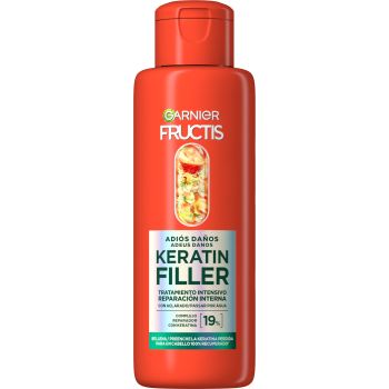  Fructis Tratamiento Intensivo Keratin Filler Adiós Daños con Aceite de Marula para cabello dañado