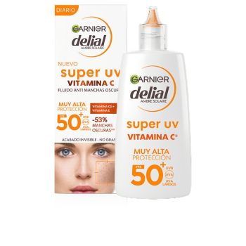 Delial Super UV Vitamina C FPS50+ Crema Facial Fluida Anti-Manchas