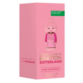 Benetton Sisterland Raspberry Eau de Toilette   para mulher
