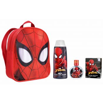 Spider-Man Sac à Dos Eau de Toilette + Gel de douche